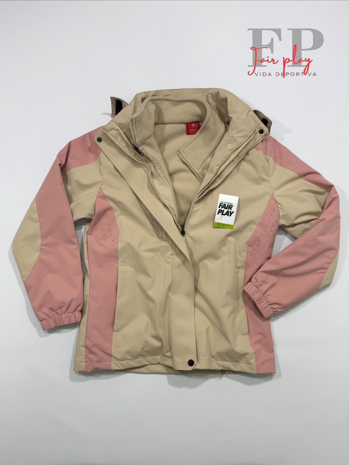 Campera 2 en 1 mujer