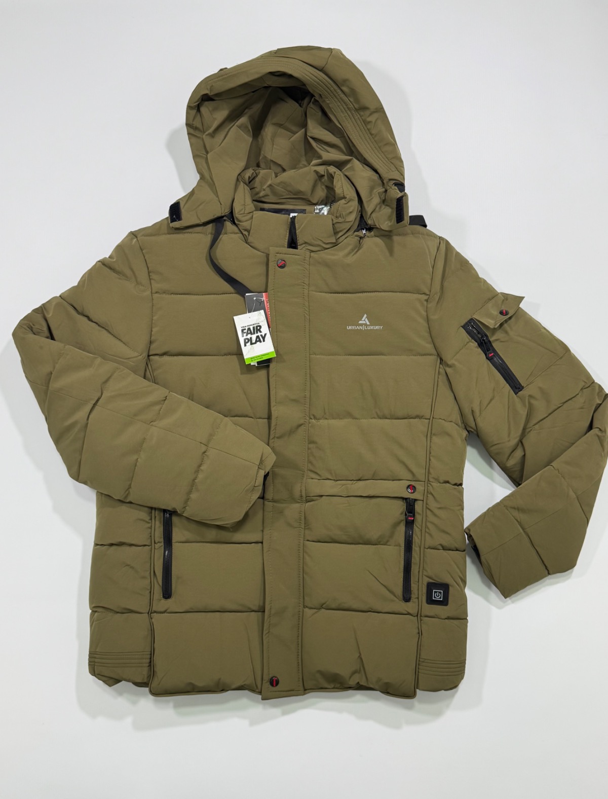 Campera calefaccionada