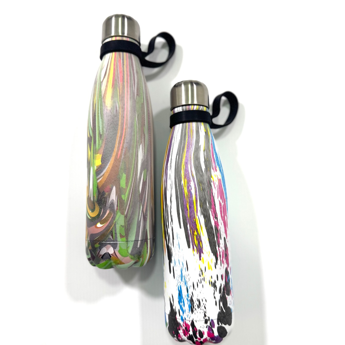 Botellas térmicas coloridas
